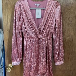 Pink Sequin dress